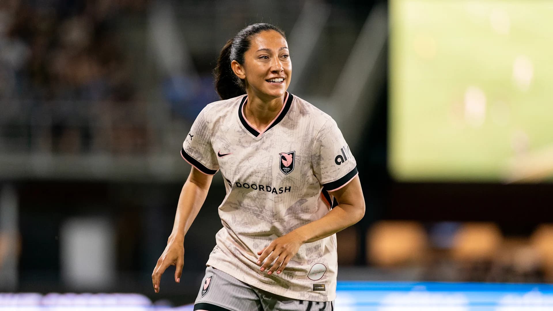 Angel City's Christen Press gets vulnerable, shares wisdom with "Make Big Talk"